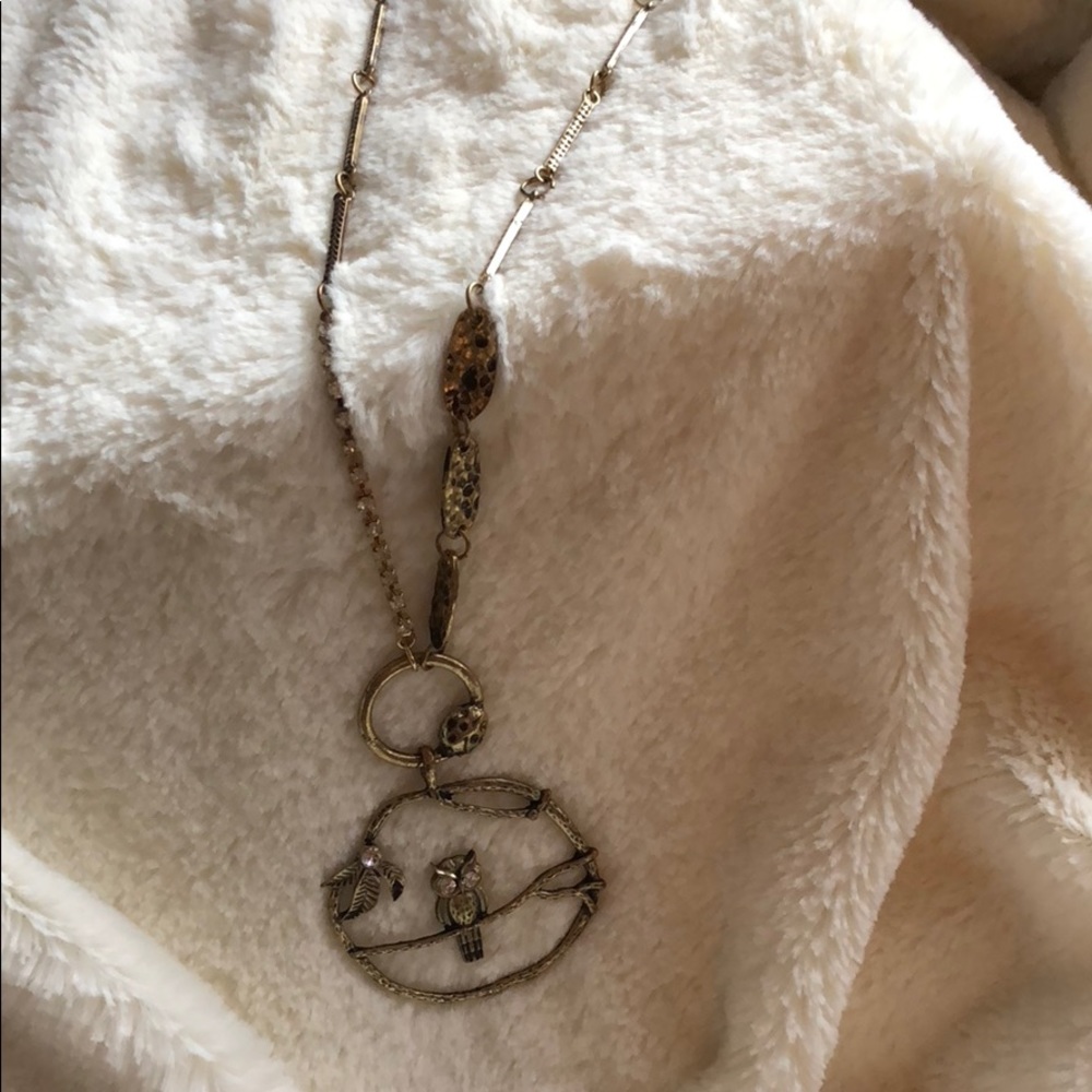 Fashion owl necklace